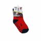 Non-slip children's ankle socks - Mickey mouse - plush - red - 23-26