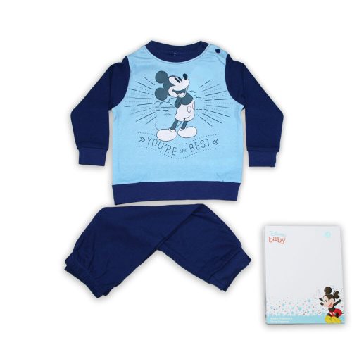 Winter thick cotton baby pajamas - Mickey mouse - the Best - dark blue - 80