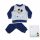 Winter-Babypyjama aus dicker Baumwolle - Mickey Mouse - dunkelblau - 86