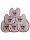 Minnie Mouse baby bib 6 pieces/pack - cotton bib - light pink-pink-dark pink-pink-red-purple