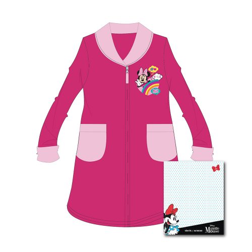 Children's robe - coral - Minnie mouse - 104 - pink