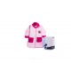 Children's robe - coral - Minnie mouse - 110 - light pink