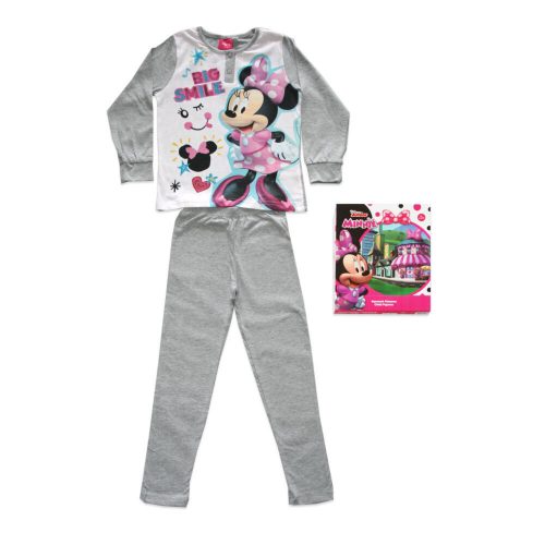 Dlouhé tenké bavlněné dětské pyžamo - Minnie Mouse - Jersey