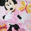 Dlhé tenké bavlnené detské pyžamo - Minnie mouse - s motýlikmi - Jersey - ružové - 104