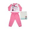 Long thin cotton baby pajamas - sweet Minnie mouse - Jersey - pink - 86