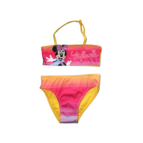 Costum de baie Disney Minnie Mouse din doua piese pentru fete - gradient - galben - 104