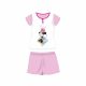 Summer short-sleeved children's cotton pajamas - Disney Minnie mouse