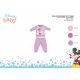 Winter-Baby-Schlafanzug aus Baumwoll-Interlock – Disney Minnie Maus – Helllila – 86