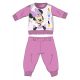 Disney Minnie Mouse baby fleece pajamas - winter thick pajamas - pink - 80