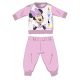 Disney Minnie Mouse baby fleece pajamas - winter thick pajamas - light pink - 80