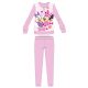 Disney Minnie mouse winter thick children's pajamas - cotton flannel pajamas - light pink - 104