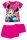 Disney Minnie mouse cotton summer ensemble - T-shirt-shorts set - pink - 122