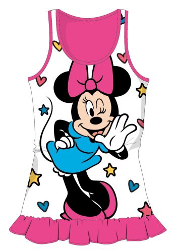 Letné plážové bavlnené šaty Disney Minnie Mouse