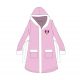 Disney Minnie mouse hooded cotton robe for children - light pink - 98-104