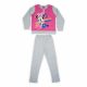 Winter flannel children's pajamas - Minnie mouse - gray - 104