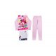 Long thin children's pajamas - Minnie Mouse - 116 - light pink