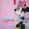 Zimní dětské pyžamo - Coral - Minnie mouse - světle růžové - 110