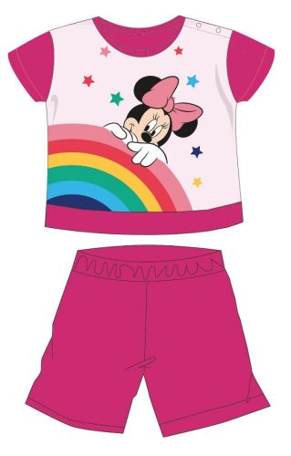 Disney Minnie Mouse Sommer-Kurzarm-Babypyjama – Pyjama aus Baumwolljersey