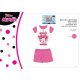 Pijamale de vară pentru copii Disney Minnie mouse cu mâneci scurte - pijamale din bumbac - roz - 104