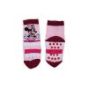 Non-slip children's ankle socks - Minnie Mouse - plush - light pink - 23-26