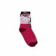 Non-slip children's ankle socks - Minnie mouse - plush - CUTE inscription - pink-light pink - 23-26