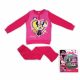 Winter cotton children's pajamas - Minnie mouse - pink - 134