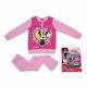 Winter cotton children's pajamas - Minnie mouse - light pink - 110