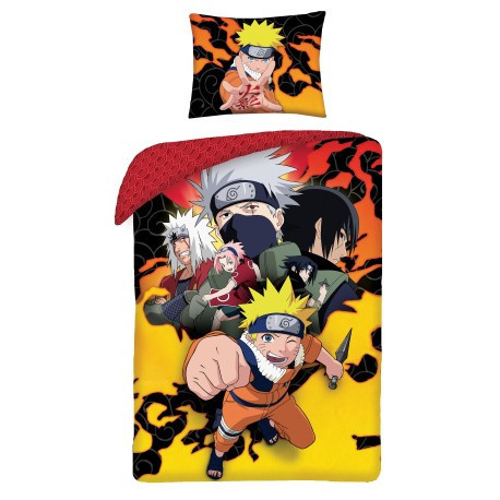 Naruto bedding set 140x200 cm, 70x90 cm