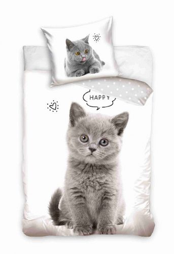 Cat bedding set 140x200 cm, 70x90 cm