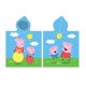 Peppa Pig 100% pamut poncsó - 55x110 cm