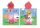 Peppa Pig 100% cotton poncho - 55x110 cm