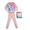 Long thin cotton children's pajamas - Princesses - with Princess Jasmine - Jersey - light pink - 110