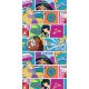 Disney Princesses children's beach towel - 67x137 - checkered