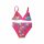 Disney Princess two-piece swimsuit for little girls - with flower pattern - pink - 104