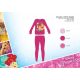 Winter cotton interlock children's pajamas - Disney Princesses - pink - 104