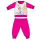 Disney Princesses winter thick baby pajamas - cotton flannel pajamas - pink - 80