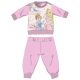 Disney Princesses winter thick baby pajamas - cotton flannel pajamas - light pink - 80