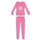 Disney Princesses cotton flannel pajamas - winter thick children's pajamas - pink - 104