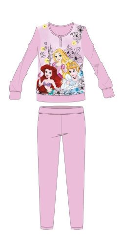 Disney Princess Winter-Kinderpyjama aus Baumwolle – Interlock-Pyjama