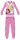 Disney Princess Fleece-Pyjama – winterdicker Kinder-Pyjama – Rosa – 104