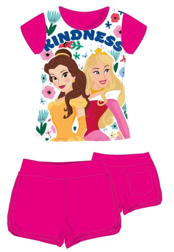 Disney Princess Sommer-Ensemble aus Baumwolle – Set aus T-Shirt und Shorts