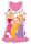 Disney Princess Sommer-Strandkleid aus Baumwolle – Rosa – 104