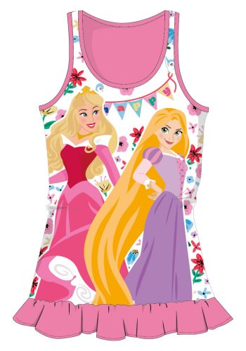 Disney Princess Sommer-Strandkleid aus Baumwolle – Rosa – 116