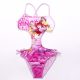 Princesses swimsuit for little girls - trikini - light pink - 104