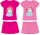 Disney Princess cotton summer ensemble - T-shirt-shorts set - pink - 104