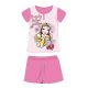 Disney Princesses summer short-sleeved children's pajamas - cotton jersey pajamas - pink - 110