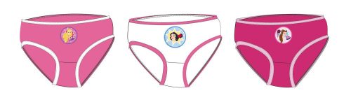 Disney Princesses baby girl panties - 3-piece cotton panties - 110-116