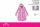 Disney Princesses microfiber hooded robe for children - pink - 92-98