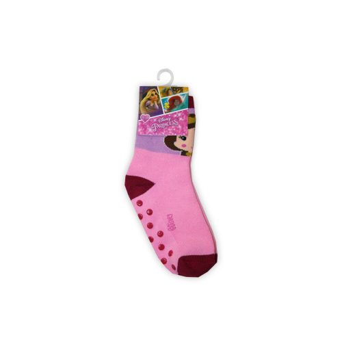 Non-slip children's ankle socks - Disney Princesses - plush