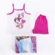 Princesses baby girl cotton pajamas - sleeveless pajamas - summer ensemble - pink - 110